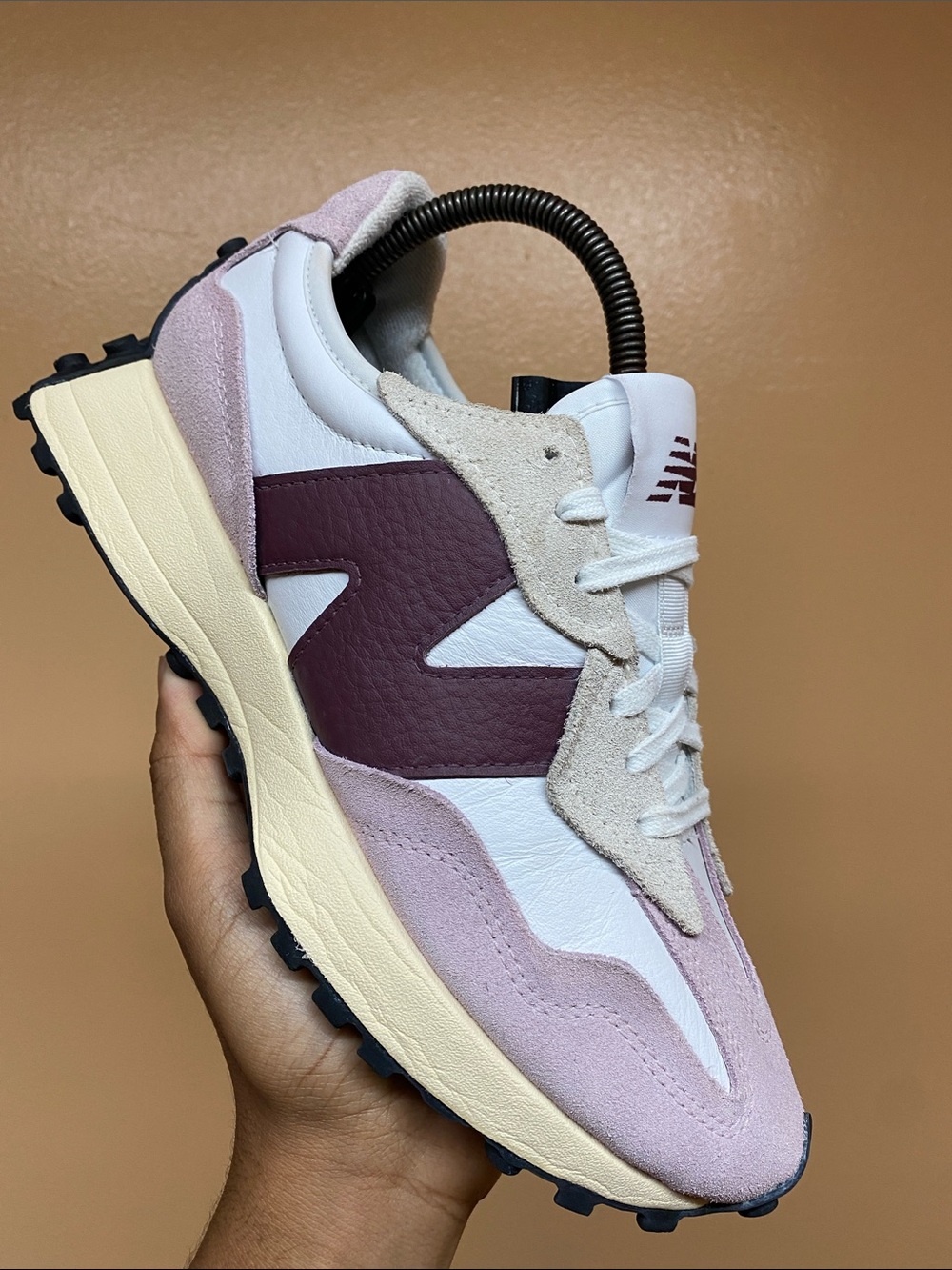 New Balance 327 “Twilight Haze Faded Plum” Size 9 U327WPKB - Picture 8 of 17
